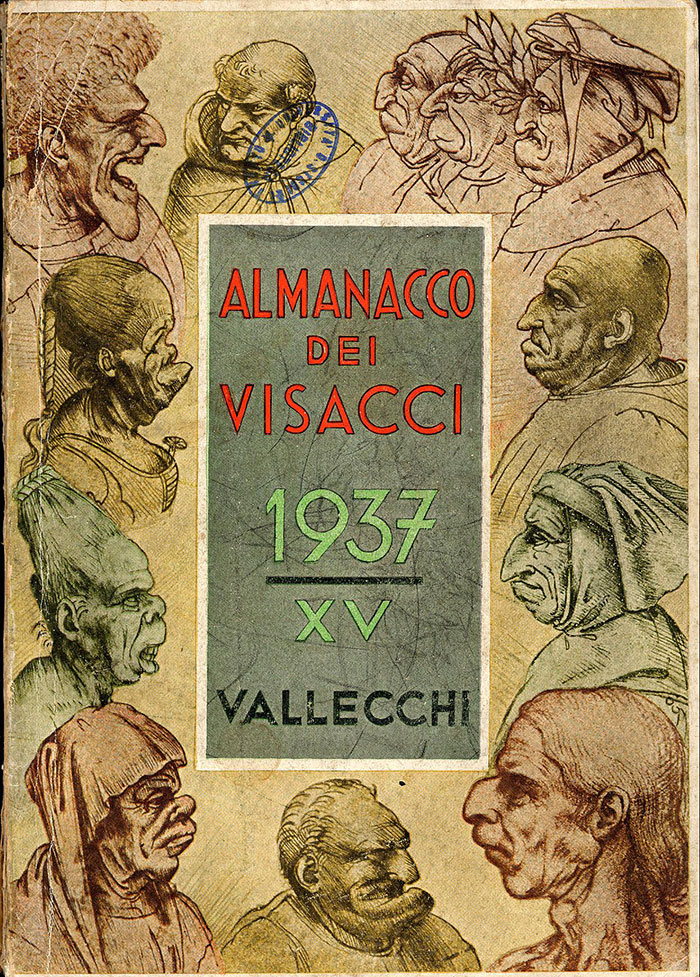 Copertina "L'Almanacco dei Visacci" in formato .pdf